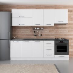 Minar 245 Cm Mutfak Dolabı Beyaz 245-B6