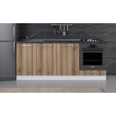 Minar 200 Cm Mutfak Dolabı Beyaz Dore 200-D6-Alt Modül