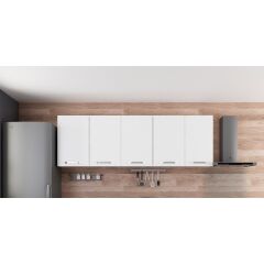 Minar 220 Cm Mutfak Dolabı Beyaz 220-B3-Üst Modül