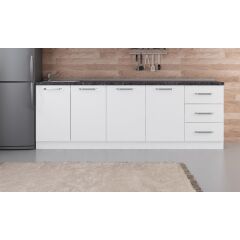 Minar 240 Cm Mutfak Dolabı Beyaz 240-B1-Alt Modül