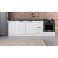 Minar 245 Cm Mutfak Dolabı Beyaz 245-B4-Alt Modül