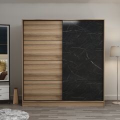 Minar Kale210Y 2K Sürgülü Dolap 220G - Dore Dore Royalmermer