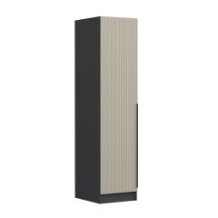 Minar Kale 1 Kapaklı Dolap Çizgili Mebran