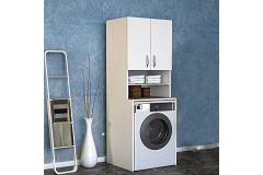 Çamaşır Makinesi Banyo Dolabı Tam Kapatan Model