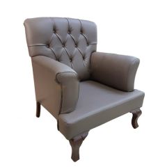 C-255 Deri Chester Tekli Kanepe