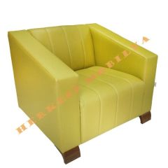 Liya-2 Deri Tekli Büro Kanepe