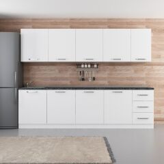 Minar 285 Cm Mutfak Dolabı Beyaz 285-B2