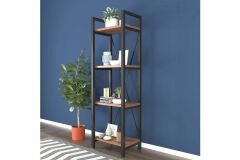 Beyza Metal Kitaplık Çam