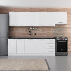 Minar 290 Cm Mutfak Dolabı Beyaz 290-B4