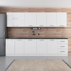 Minar 300 Cm Mutfak Dolabı Beyaz 300-B1