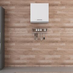 Minar Mutfak Üst Modül 1Dk 60Cm Asp Dolap Beyaz - B1