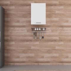 Minar Mutfak Üst Modül 1Dk2R 50Cm Dolap Beyaz - B1